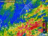 雨雲レーダー(2016年09月20日)