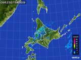 雨雲レーダー(2016年09月23日)