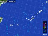 2016年09月28日の沖縄地方の雨雲レーダー