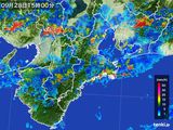 2016年09月28日の三重県の雨雲レーダー