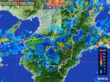 2016年09月28日の奈良県の雨雲レーダー