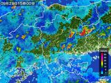 雨雲レーダー(2016年09月28日)