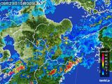 雨雲レーダー(2016年09月29日)