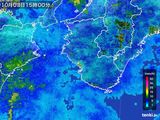 雨雲レーダー(2016年10月03日)