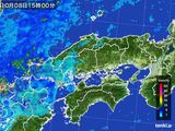 雨雲レーダー(2016年10月08日)