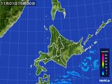 雨雲レーダー(2016年11月01日)