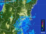 雨雲レーダー(2016年11月01日)