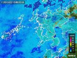 雨雲レーダー(2016年11月08日)
