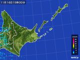 雨雲レーダー(2016年11月16日)