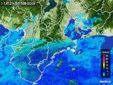 雨雲レーダー(2016年11月21日)