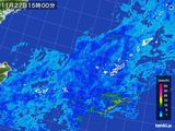 雨雲レーダー(2016年11月27日)