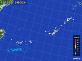 雨雲レーダー(2016年11月29日)