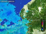 雨雲レーダー(2016年12月04日)