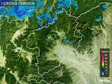 2016年12月06日の群馬県の雨雲レーダー