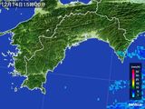 雨雲レーダー(2016年12月14日)