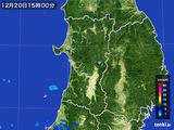 2016年12月20日の秋田県の雨雲レーダー