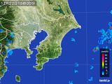 2016年12月22日の千葉県の雨雲レーダー