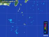 2016年12月22日の東京都(伊豆諸島)の雨雲レーダー