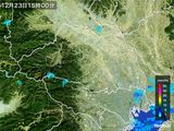 雨雲レーダー(2016年12月23日)