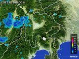 雨雲レーダー(2016年12月23日)
