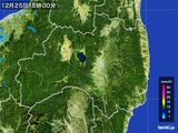 雨雲レーダー(2016年12月25日)