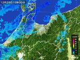 雨雲レーダー(2016年12月29日)