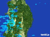 2017年01月01日の岩手県の雨雲レーダー