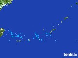 2017年01月03日の沖縄地方の雨雲レーダー