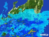 雨雲レーダー(2017年01月08日)