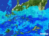 2017年01月08日の東海地方の雨雲レーダー