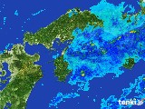 2017年01月08日の四国地方の雨雲レーダー