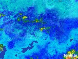 2017年01月08日の静岡県の雨雲レーダー