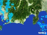 2017年01月09日の静岡県の雨雲レーダー