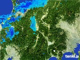 2017年01月10日の長野県の雨雲レーダー