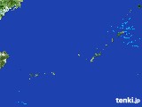 2017年01月11日の沖縄地方の雨雲レーダー