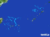 2017年01月12日の沖縄地方の雨雲レーダー