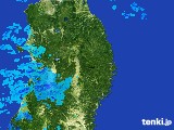 2017年01月13日の岩手県の雨雲レーダー