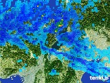 2017年01月14日の滋賀県の雨雲レーダー