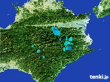 2017年01月14日の徳島県の雨雲レーダー