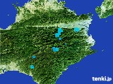 2017年01月15日の徳島県の雨雲レーダー