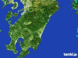 2017年01月15日の宮崎県の雨雲レーダー