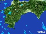 2017年01月16日の高知県の雨雲レーダー