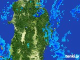 2017年01月16日の岩手県の雨雲レーダー