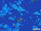 2017年01月18日の鹿児島県(奄美諸島)の雨雲レーダー