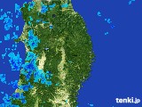 2017年01月19日の岩手県の雨雲レーダー