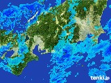 2017年01月20日の東海地方の雨雲レーダー