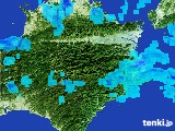 2017年01月20日の徳島県の雨雲レーダー