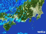 2017年01月22日の東海地方の雨雲レーダー