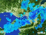 2017年01月22日の大阪府の雨雲レーダー