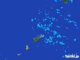 2017年01月23日の鹿児島県(奄美諸島)の雨雲レーダー